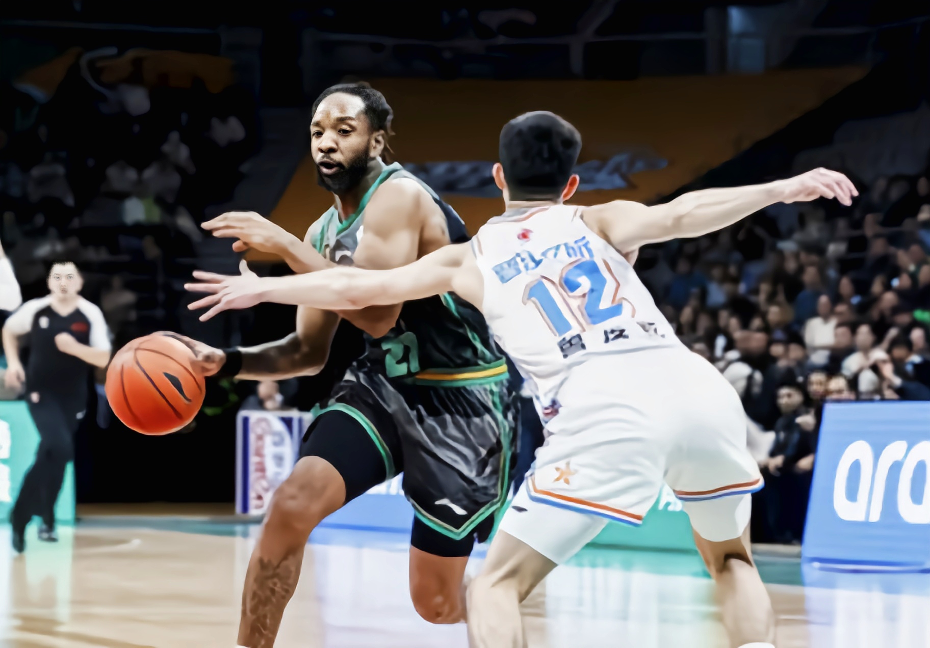 辽宁队横扫福建队，范弗利特状态火热